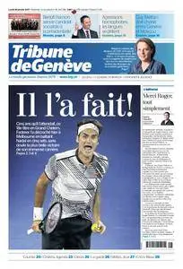 Tribune de Genève du 30 Janvier 2017