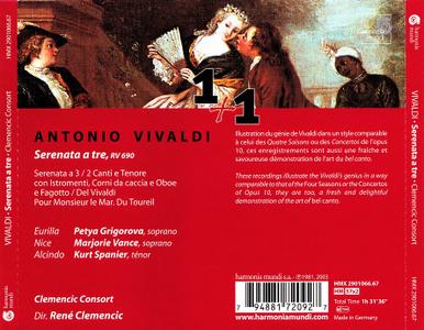 Rene Clemencic, Clemencic Consort - Vivaldi: Serenata a tre (2003)