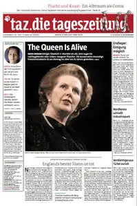 Tageszeitung TAZ vom 09 April2013