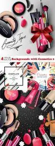 Vectors - Backgrounds with Cosmetics 2