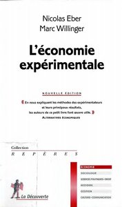 Nicolas Eber, Marc Willinger, "L'économie expérimentale"