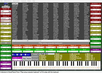 Virtual Piano ver. 2.5