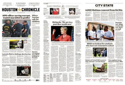 Houston Chronicle – September 21, 2021