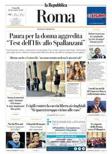 la Repubblica Roma - 23 Dicembre 2022