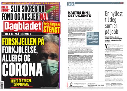 Dagbladet – 13. mars 2020