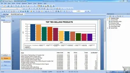 Infinite Skills - Advanced Crystal Reports 2011 Training Video