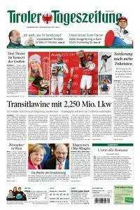 Tiroler Tageszeitung Unterland - 8 Januar 2018