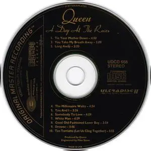 Queen - A Day At The Races (1976) [MFSL, UDCD 668]