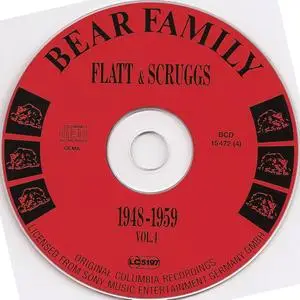 Lester Flatt & Earl Scruggs - Flatt & Scruggs 1948-1959 (1991) {4CD Set, Bear Family BCD15472DH}