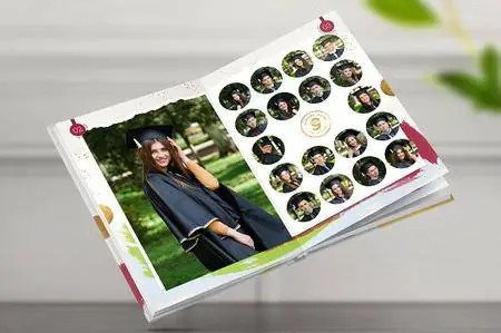 CreativeMarket - YearBook - Ru - Выпускной альбом