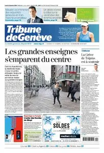 Tribune de Genève du 25 Janvier 2016