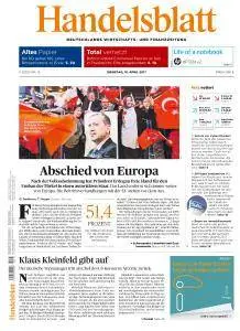 Handelsblatt - 18 April 2017