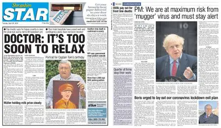 Shropshire Star Shrewsbury Edition – April 28, 2020