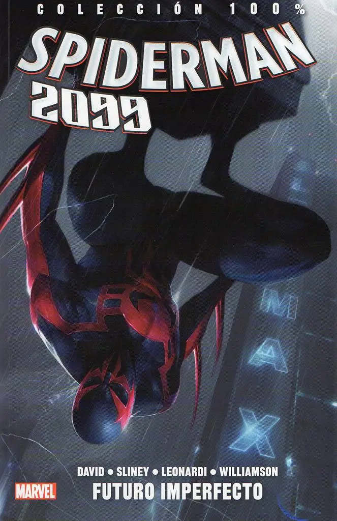 100 marvel. Город 2099 книга.