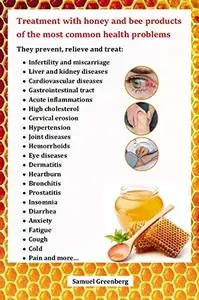 Treatment with honey and bee products of the most common health problems