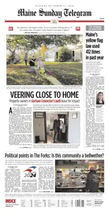 Portland Press Herald - 27 October 2024