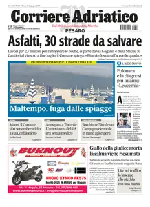 Corriere Adriatico Pesaro - 17 Giugno 2025