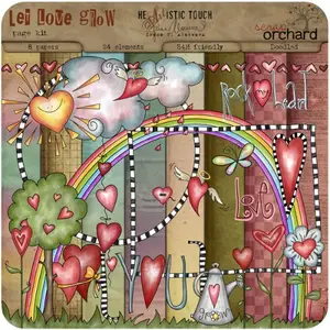 Scrap kit - Let Love Grow
