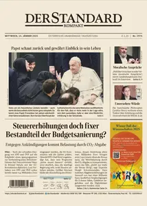 Der Standard Kompakt - 15 Januar 2025