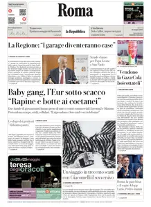 la Repubblica Roma - 20 Maggio 2025