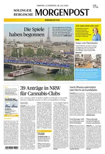 Solinger und Bergische Morgenpost - 27 Juli 2024