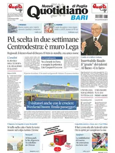 Quotidiano di Puglia Bari - 18 Agosto 2025