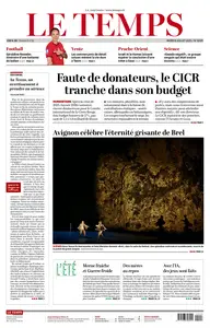Le Temps - 8 Juillet 2025