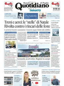 Quotidiano di Puglia Taranto - 10 Novembre 2024