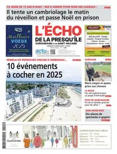 L'Echo de la Presqu'île - 3 Janvier 2025