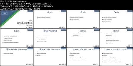Java Essentials - Refresher for software developers