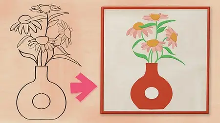 Draw Trendy Floral Art In Procreate For Print On Demand