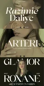 EE - Razimie Daliye - Display Serif Font 7KB93BG