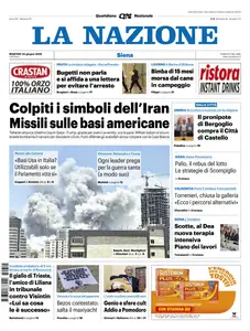 La Nazione Siena - 24 Giugno 2025