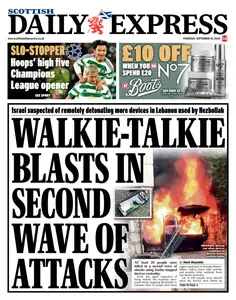 Scottish Daily Express - 19 September 2024