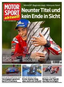 Motorsport aktuell - 30 September 2025