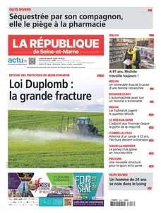 La République de Seine-et-Marne - 28 Juillet 2025