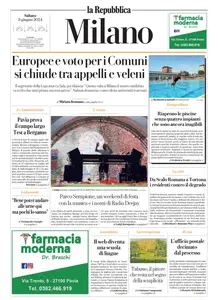 la Repubblica Milano - 8 Giugno 2024