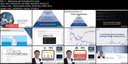 Cryptocurrency Algorithmic Trading with Python and Binance