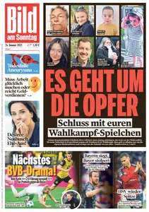 Bild am Sonntag - 26 Januar 2025