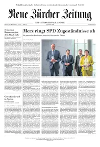 Neue Zürcher Zeitung International - 10 März 2025