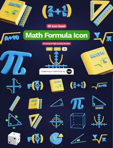 EE - 3D Math Formula Icon DTVL2DT