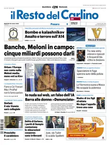 Il Resto del Carlino Pesaro - 28 Ottobre 2025