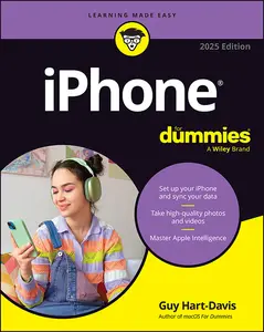 iPhone For Dummies, 2025 Edition, 16th Edition