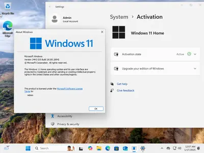 Windows 11 AIO 16in1 24H2 Build 26100.2894 (No TPM Required) Preactivated January 2025