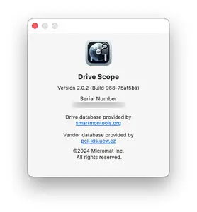 Drive Scope 2.0.2 macOS