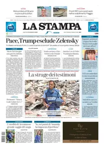 La Stampa Savona - 12 Agosto 2025