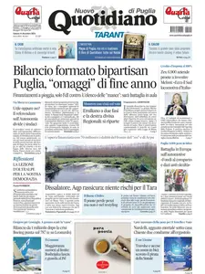 Quotidiano di Puglia Taranto - 14 Dicembre 2024