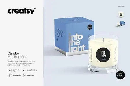 Candle Mockup Set 1802026