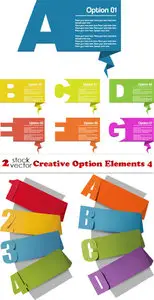 Vectors - Creative Option Elements 4