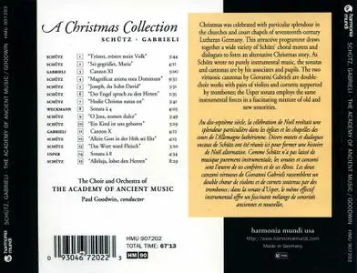 Paul Goodwin, The Academy of Ancient Music - A Christmas Collection: Schütz, Gabrieli (1997)